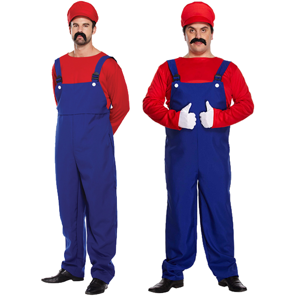 Super Workman Red Adult Costume