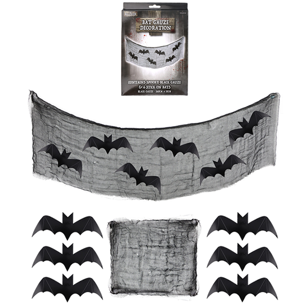 Bat Gauze Decoration