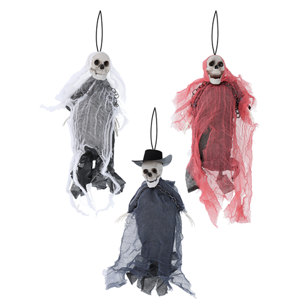 Hanging Ghost Decoration Assorted