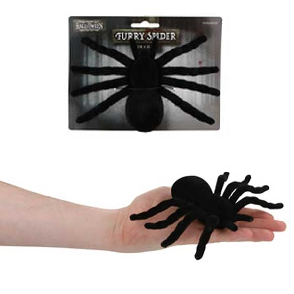 Furry Black Spider