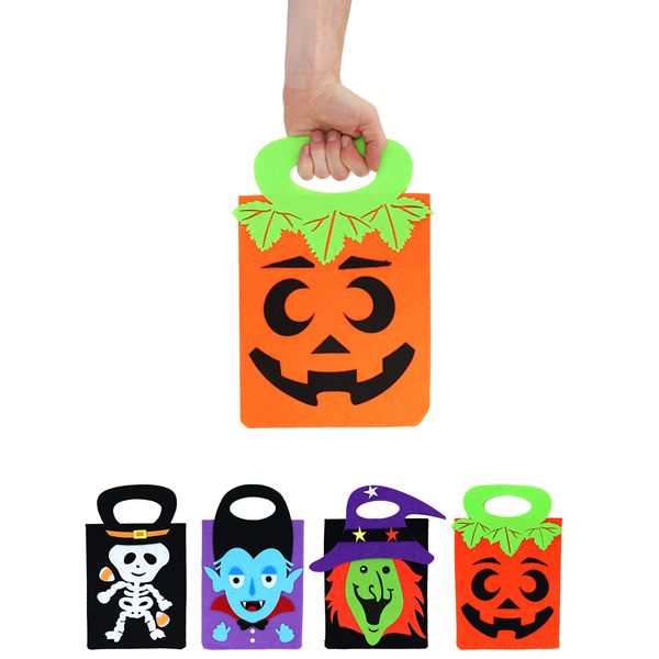 Halloween Felt Treat Bag Assorted