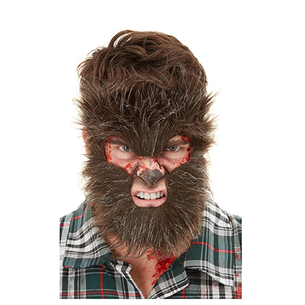 werewolf face fur