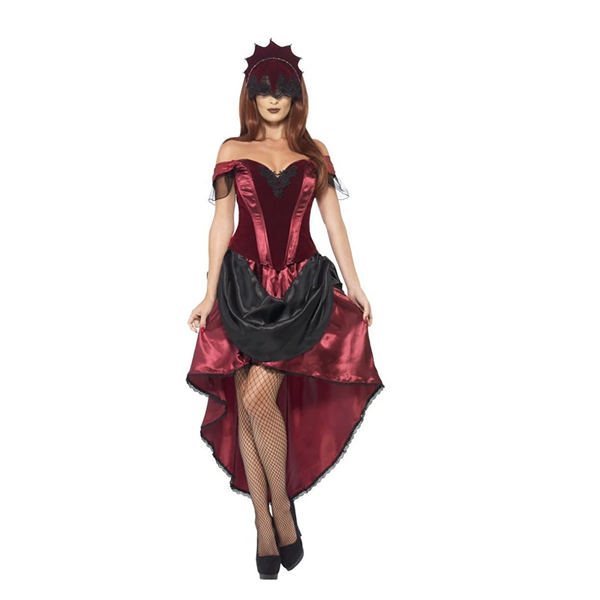 Venetian Temptress Costume, Red