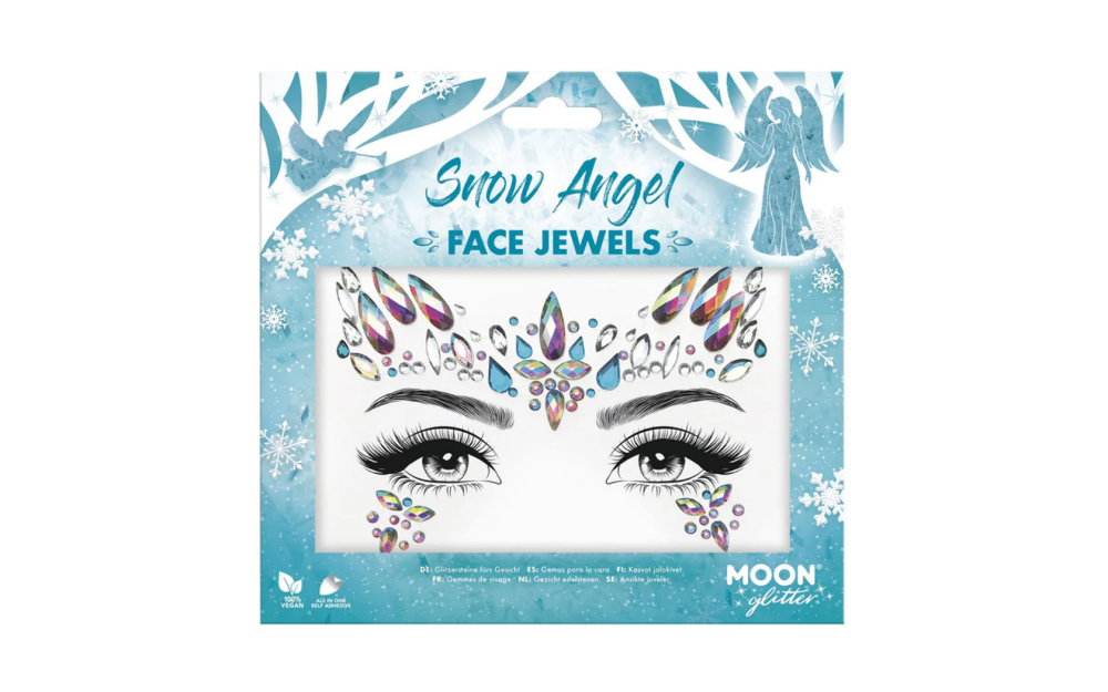Moon Glitter Face, Snow Angel