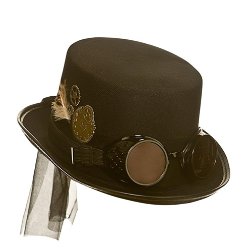 Steampunk Hat With Goggles