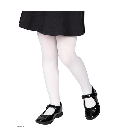 Kids White Tights