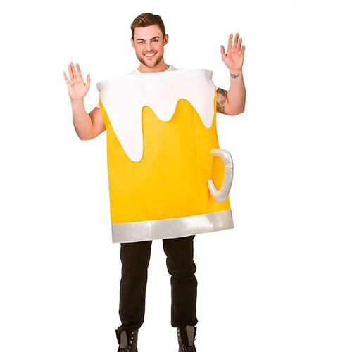 Funny Beer Mug Costume