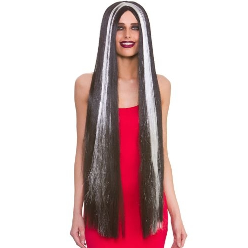 Classic Extra Long Morticia Wig