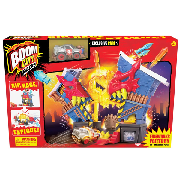 Boom City Racers Fireworks Factory