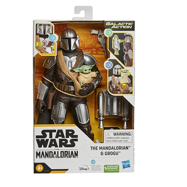 Star Wars Galactic Action Mandalorian & Grogu