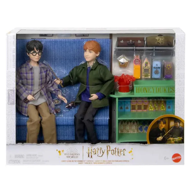 Harry Potter 2pck Fig Playset Harry & Ron