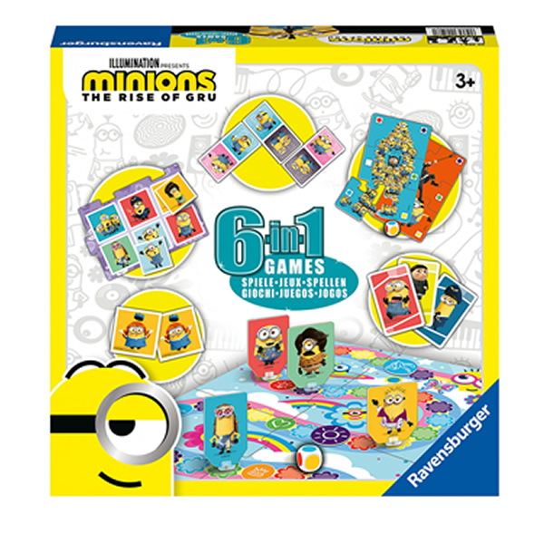 Ravensburger Game Minions 6-in-1 Games