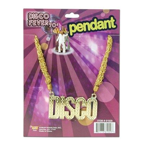 Disco necklace