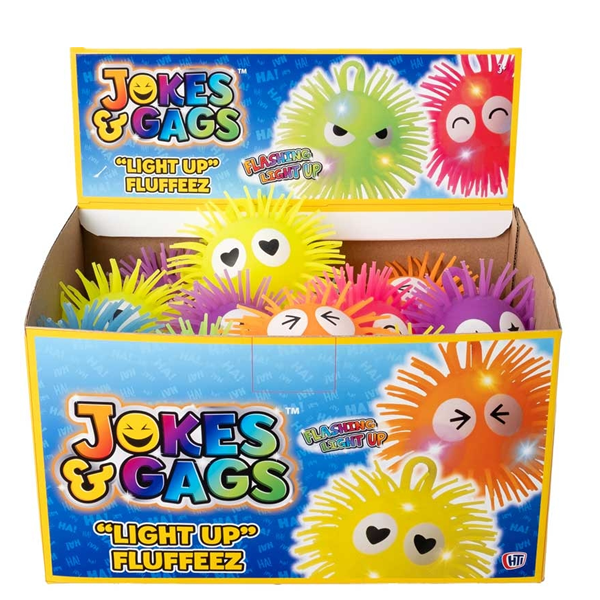 Jokes And Gags Fluffeez Light Up Puffer Ball