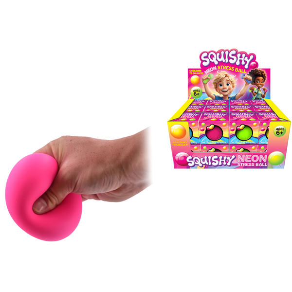 Neon Squeezy Balls