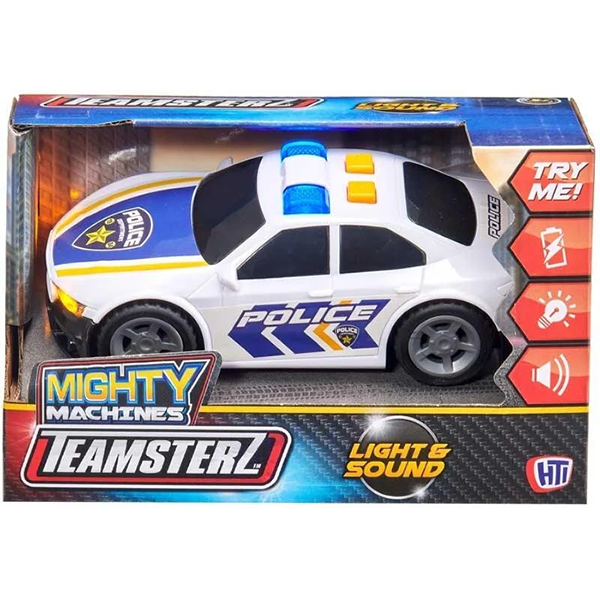 Teamsterz Small Light & Sound Police car