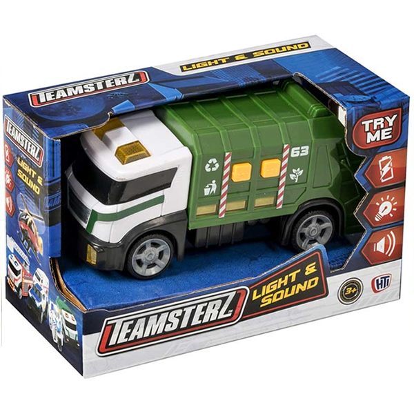 Teamsterz Small Light & Sound Garbage Truck