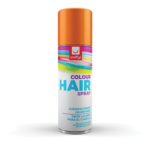 Temporary Hair Colour Spray Orange