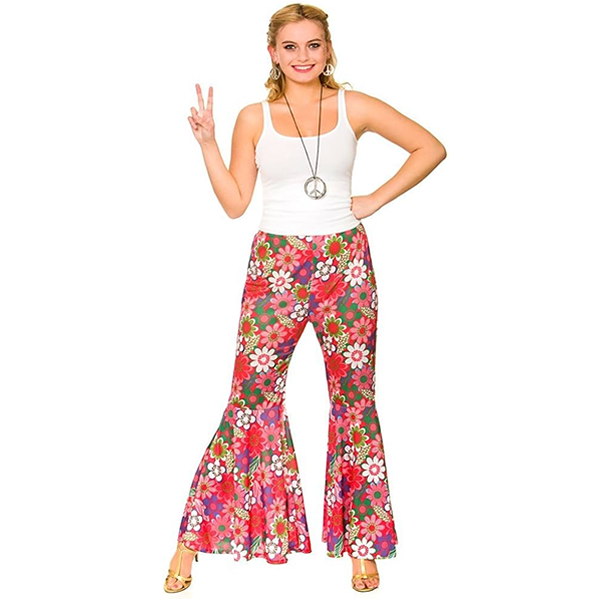Flower Power Hippie Pants