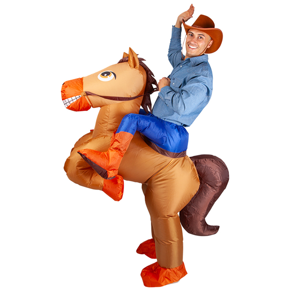 Inflatable Ride On Horse Adult Costume