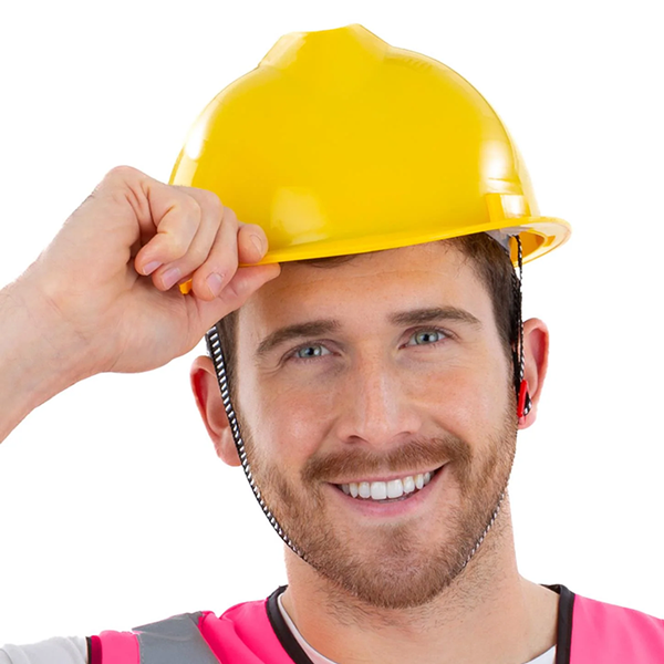 Yellow Builders Helmet