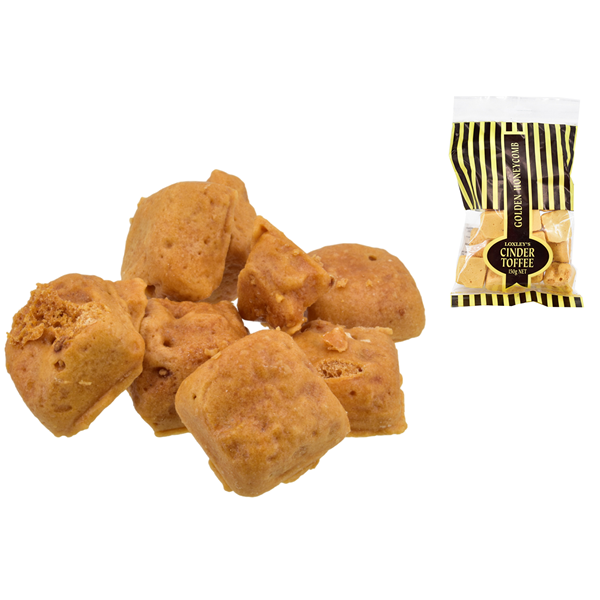 Golden Honeycomb Cinder Toffee 150g