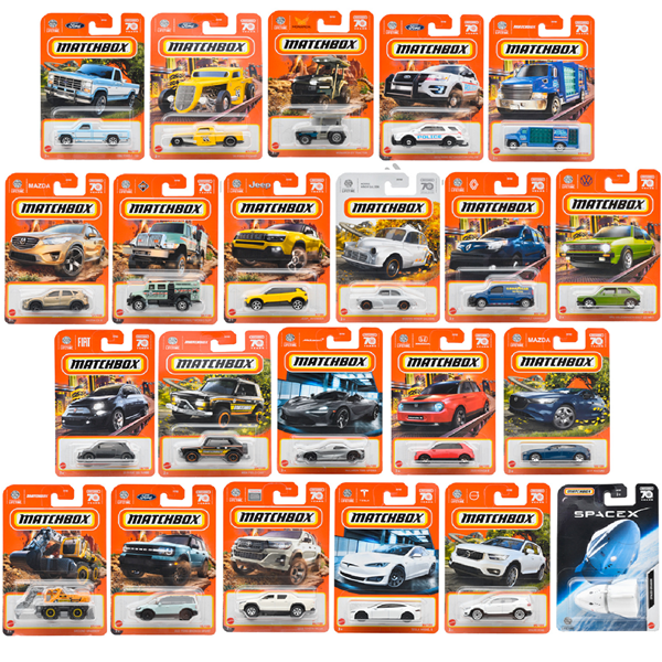 Matchbox Basic Car Assorted