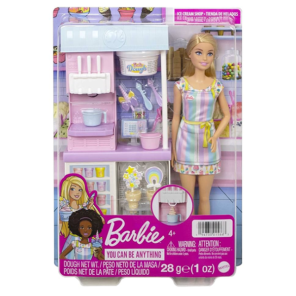 Barbie You Can Be Doll Ice Cream Shop