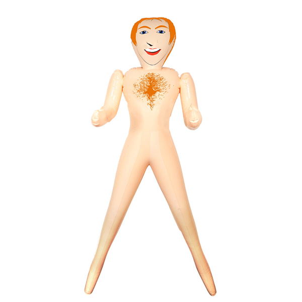 Blow Up Doll Male With Ginger Hair