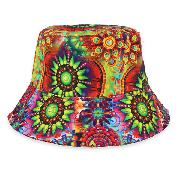 Multicolour Festival Bucket Hat