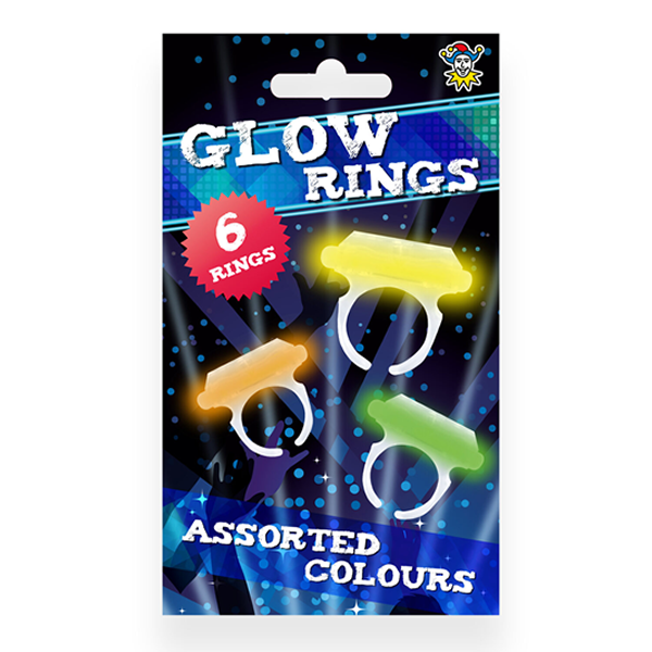 Glow Rings 6pcs