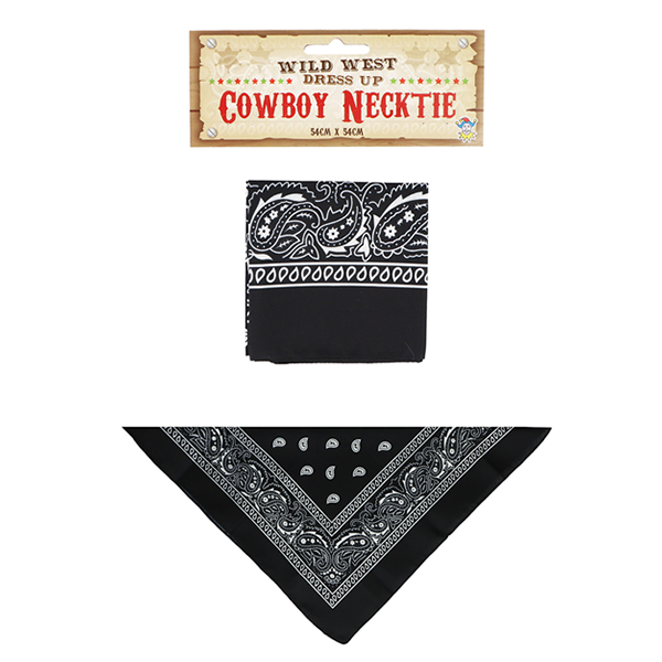 Cowboy Necktie Black