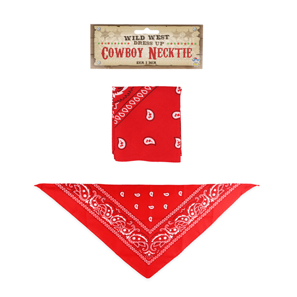 Cowboy Necktie Red