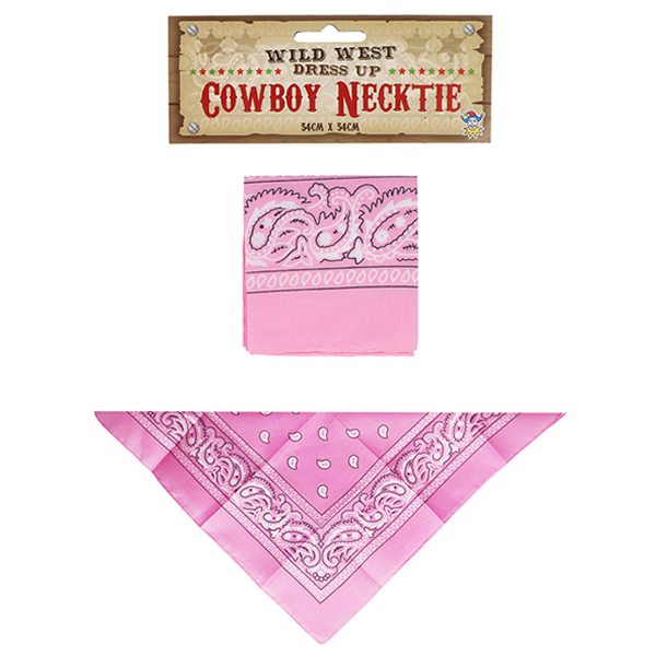 Cowboy Necktie Pink