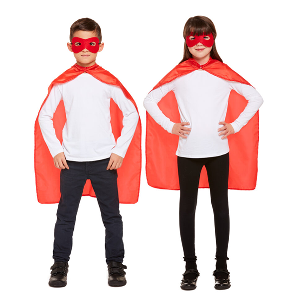Red Superhero Costume Set