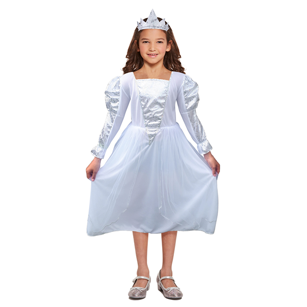 White Princess Child Costume