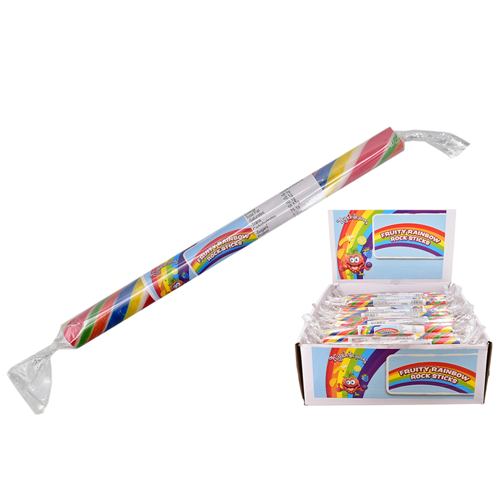 Fruity Rainbow Rock Stick