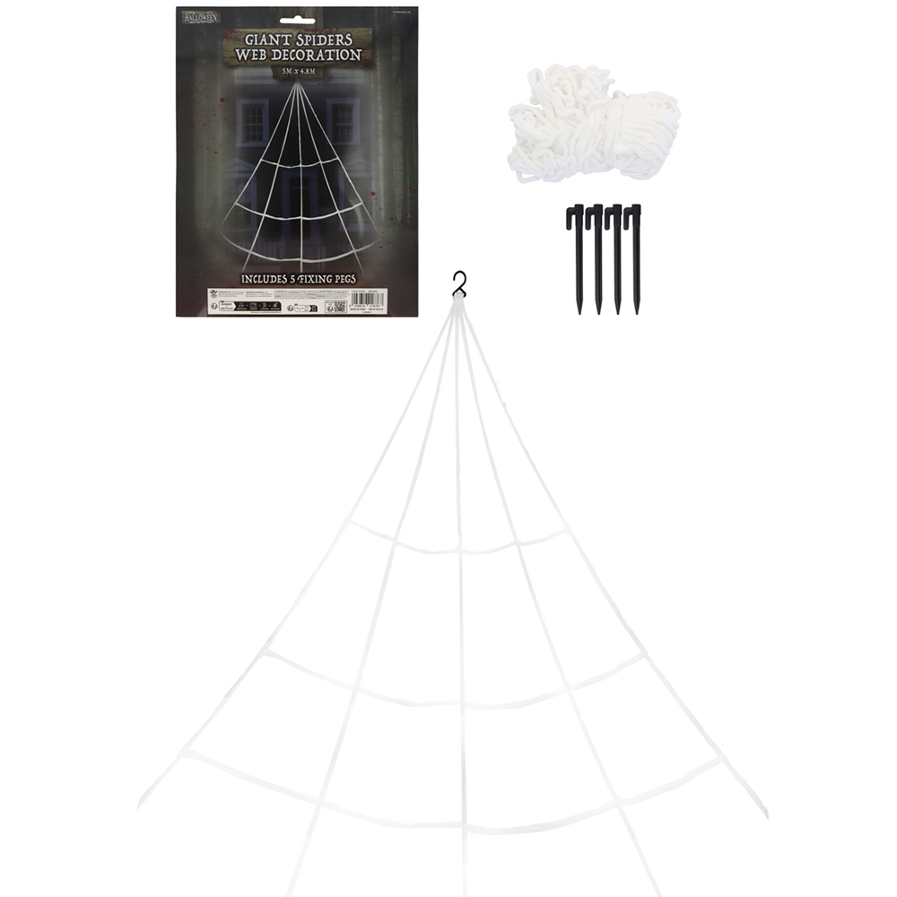 Giant Spiders Web Decoration 5M x 4.8M