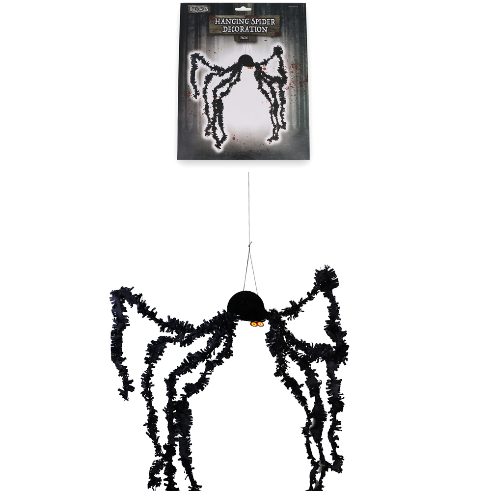 Hanging Spider Decoration 76CM