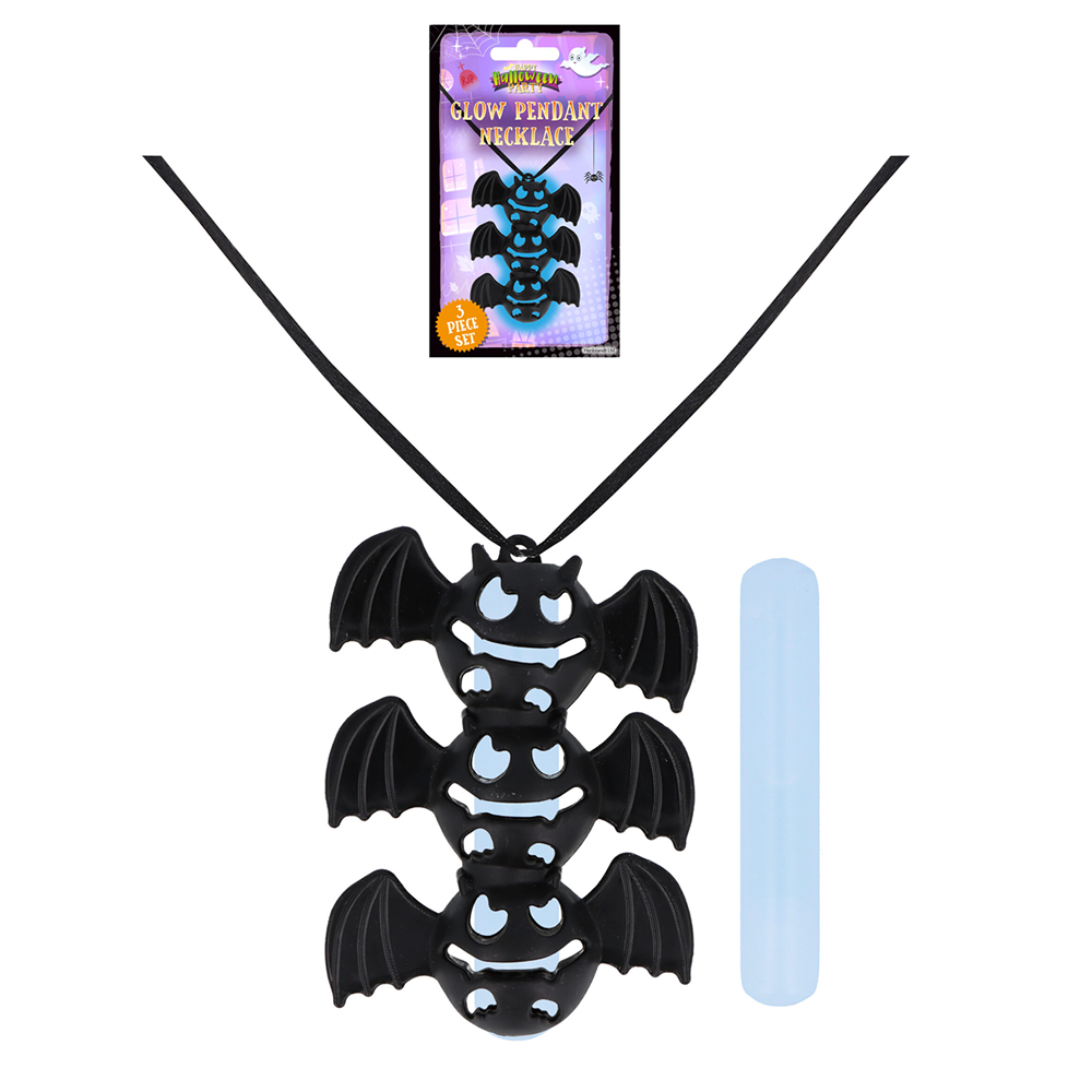 Glow In The Dark Bat Pendant