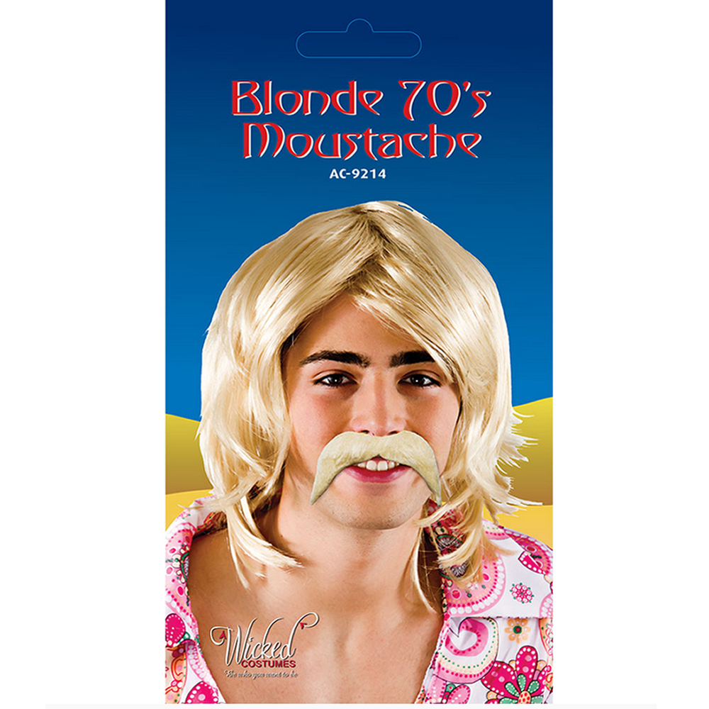 Blonde 70's Style Tash