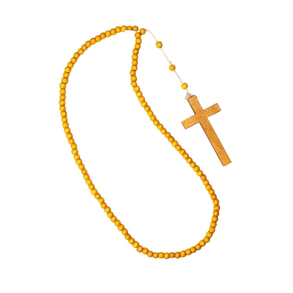 Monks Cross With Beaded Chain