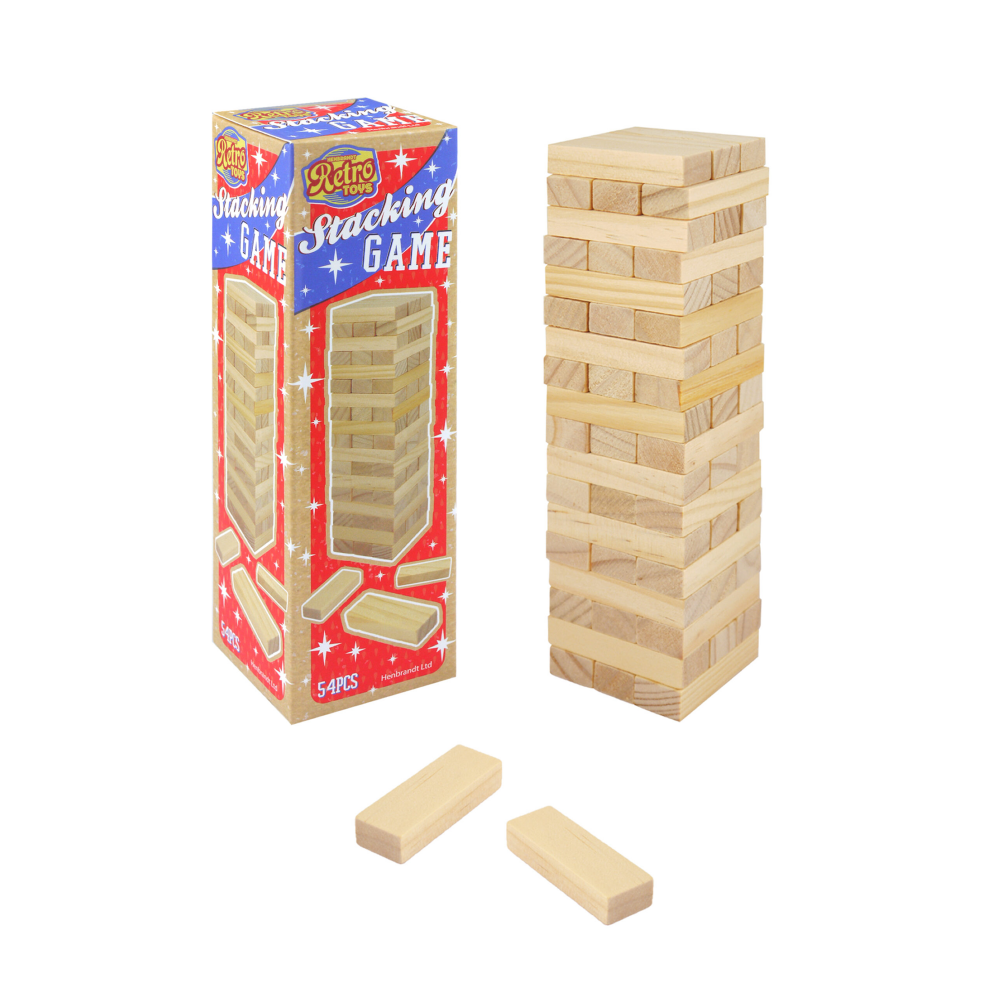 Retro Toys Stacking Game