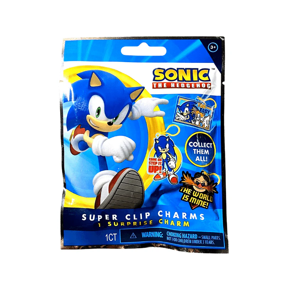 Sonic the Hedgehog Clip Charms Blind Bag