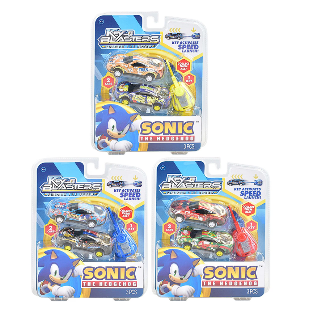 Sonic The Hedgehog Key Blasters
