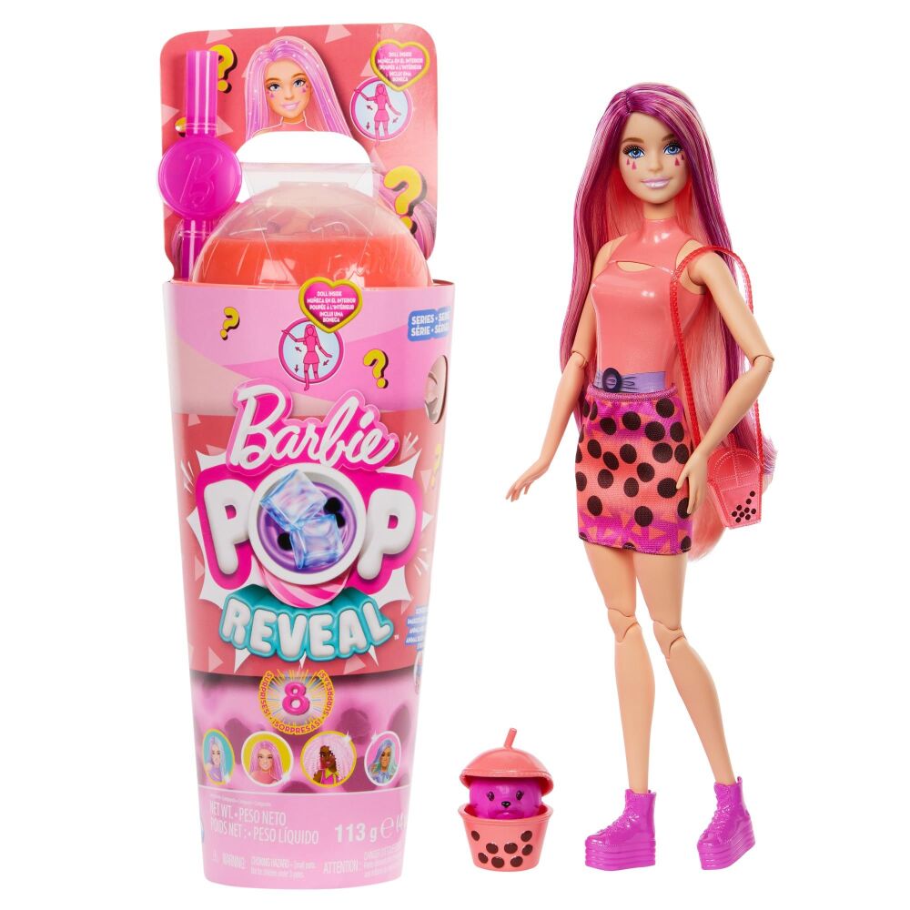 Barbie Bubble Tea Pop Reveal Assorted