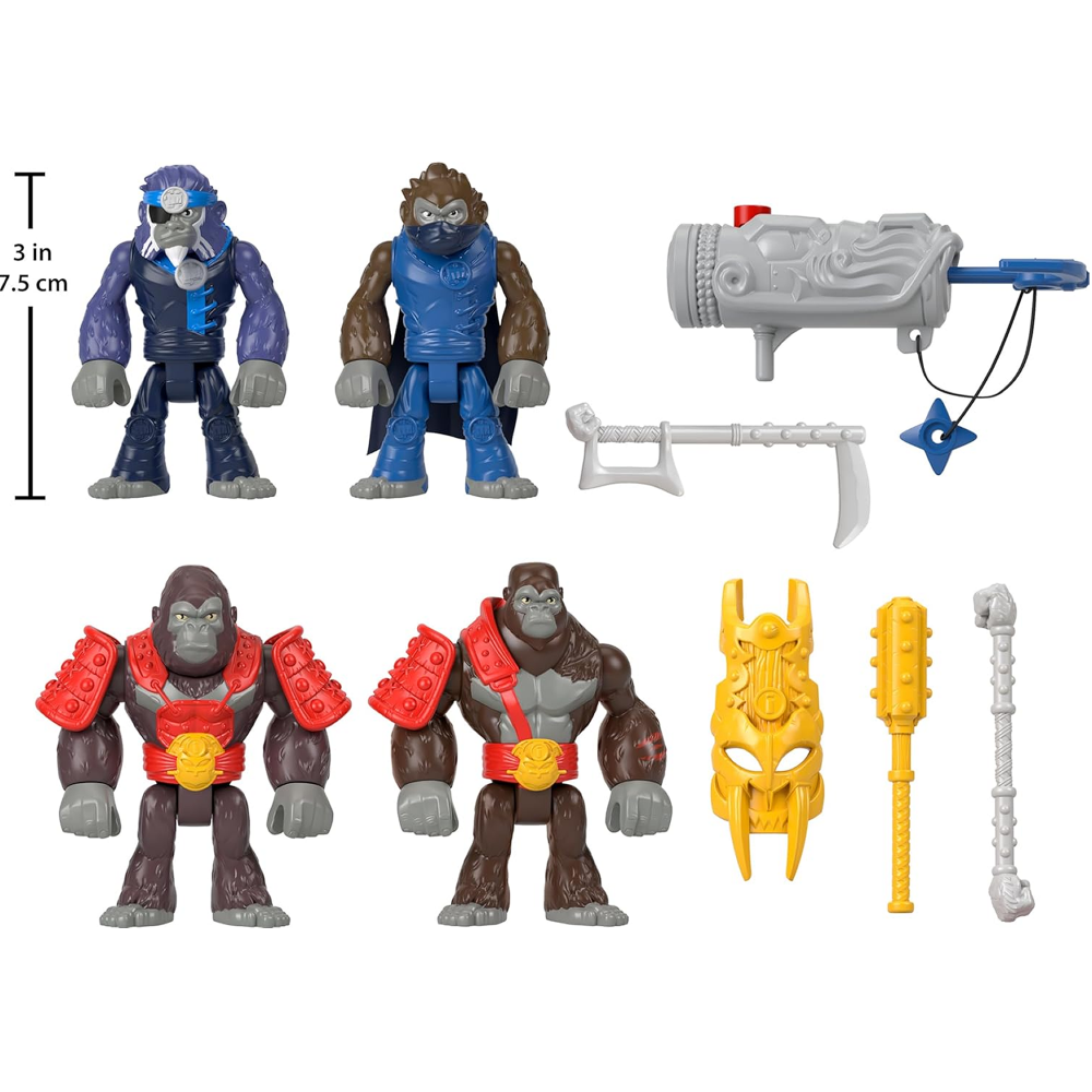 Imaginext Jungle Action Figure Set