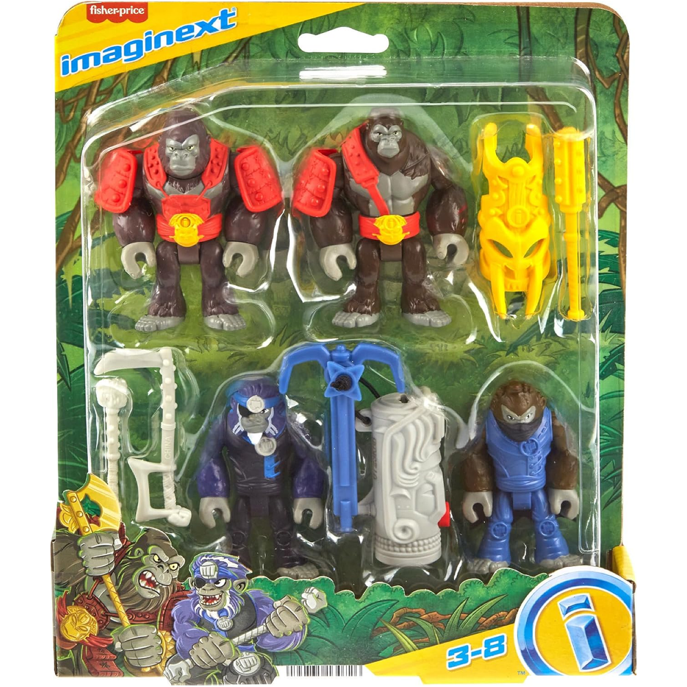 Imaginext Jungle Action Figure Set
