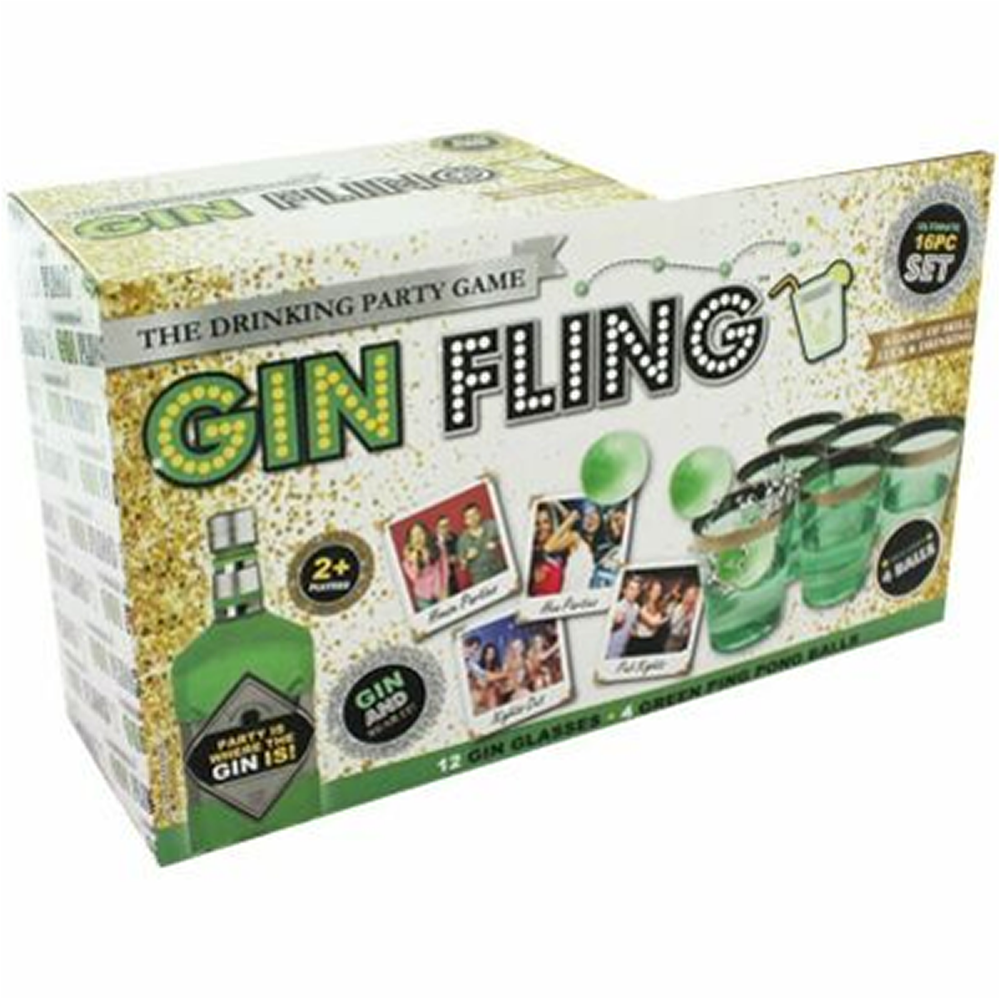 Gin Fling Party Game