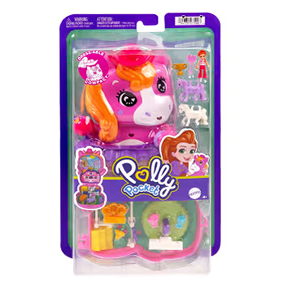 Polly Pocket compact Pony Rodeo